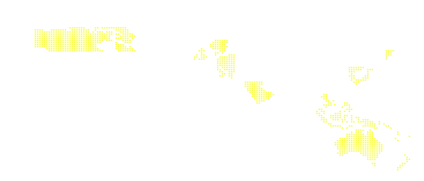 Global footprint world map